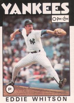 1986 O-Pee-Chee Baseball Cards 015      Eddie Whitson